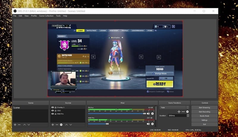 how to connect obs to twitch video