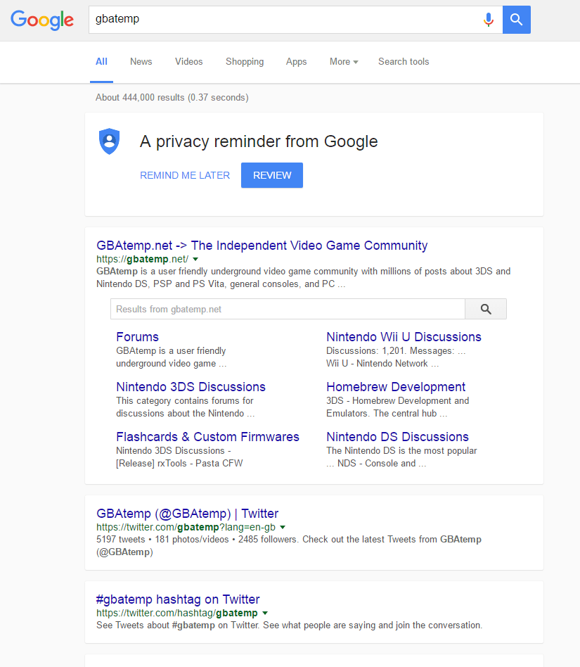 New Google Search