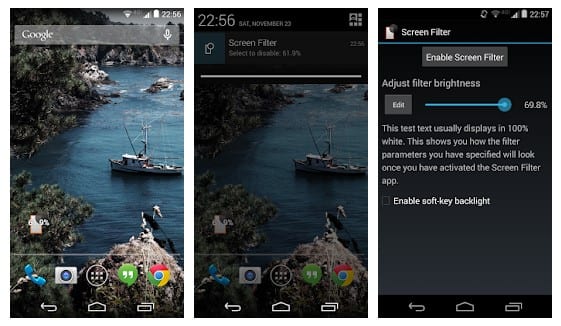 Screen Filter App