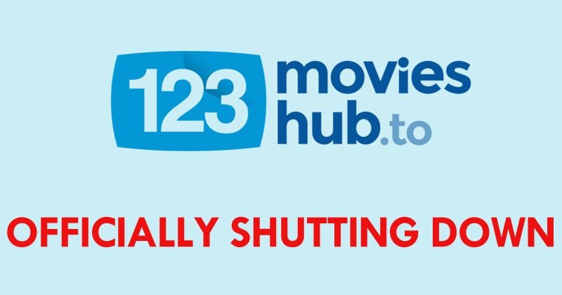 O maior site de filmes piratas do mundo (123movies.to) está oficialmente encerrado
