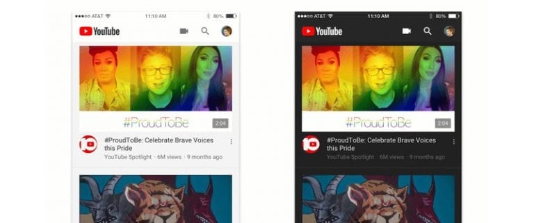 YouTube For iOS and Android Is Getting A Dark Mode