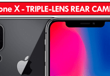 Apple To Launch iPhone X With Triple-Lens Rear Camera