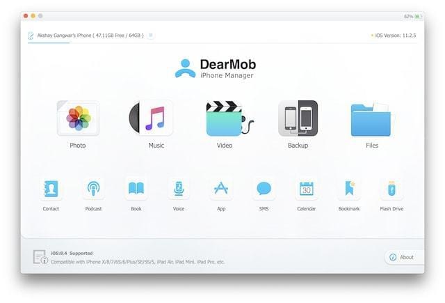 DearMob iPhone Manager