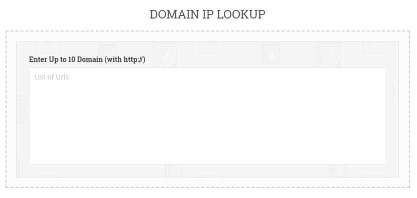 Domain IP Lookup - Small Seo Tools