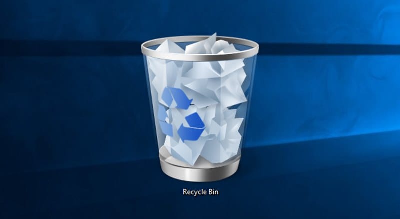 Check Your Recycle Bin