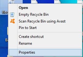 How To Disable Recycle Bin From Windows
