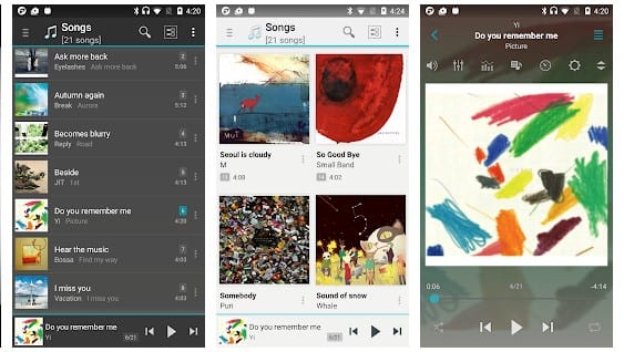 20 Best Free Music Players For Your Android Device - 73