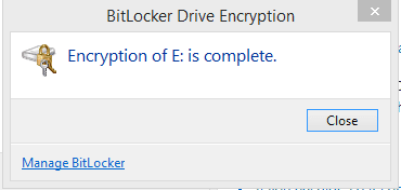 Click On Start Encryption