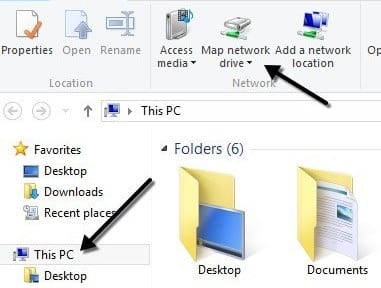How to Map Network Drive Windows 10