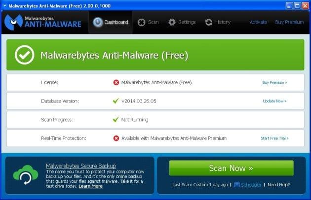 free anti spyware for Android
