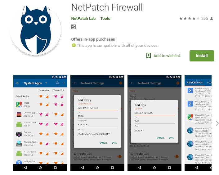 Using NetPatch Firewall