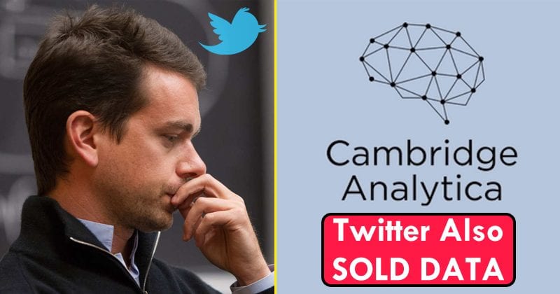 OMG! Twitter Also Sold Data To Cambridge Analytica Researcher