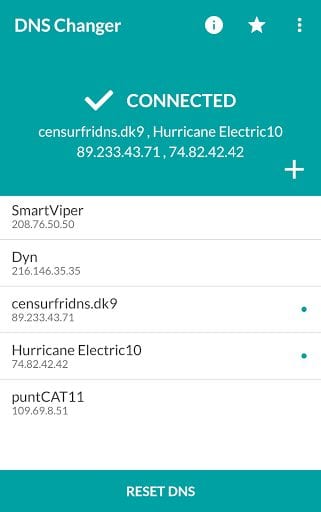 DNS Değiştirici Apk