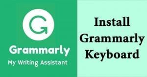 grammarly keyboard free download