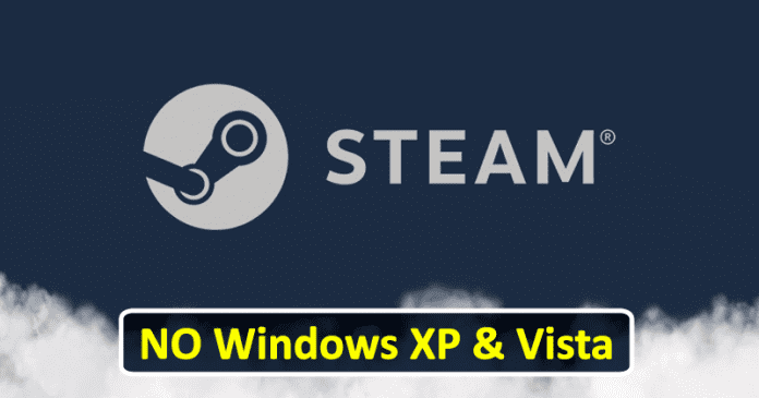 OH NO! Steam Will Stop Working On Windows XP And Vista