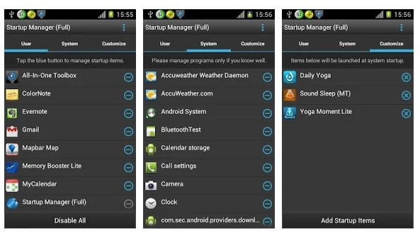 How To Enable Or Disable Startup Apps In Android - 13