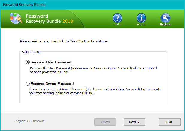 password recovery bundle for android