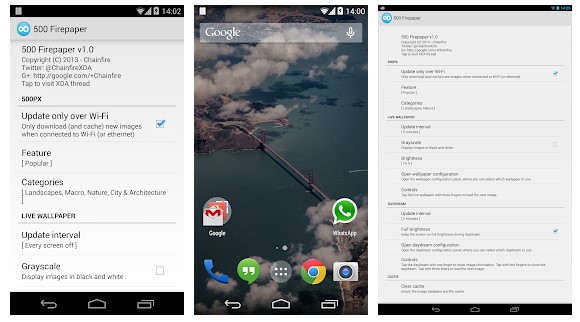 beste gratis wallpaper-apps voor Android