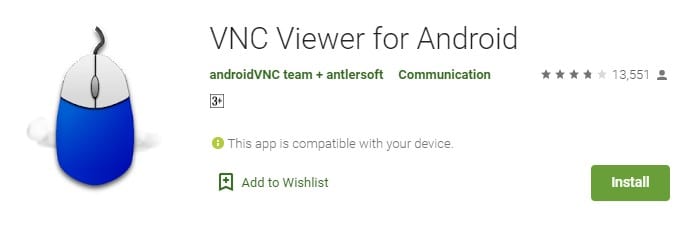 Android VNC Viewer