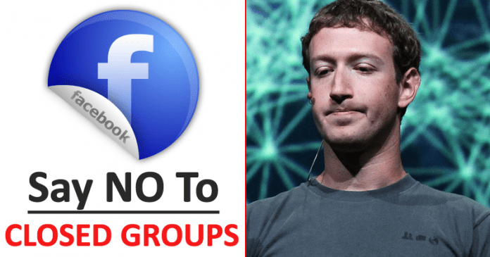 Facebook 'Kapalı Gruplar' Bazılarının Düşündüğü Kadar Gizli Değildi
