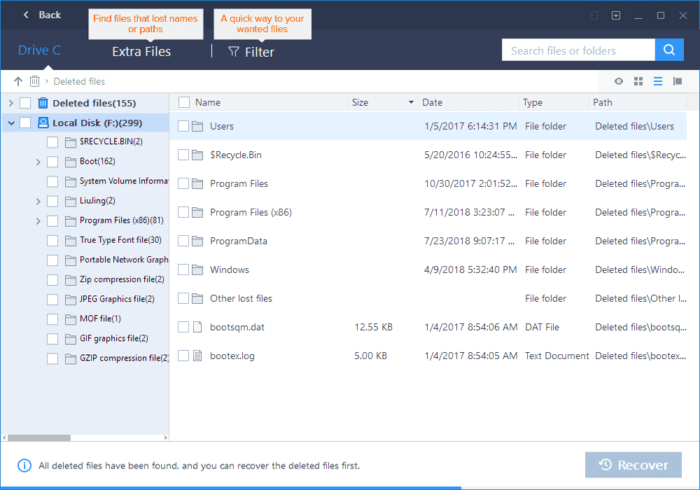 pen drive shows empty even when data exists