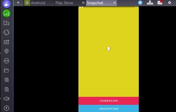 how to login on snapchat on mac