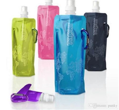 A Collapsible Filtered Water Bottle