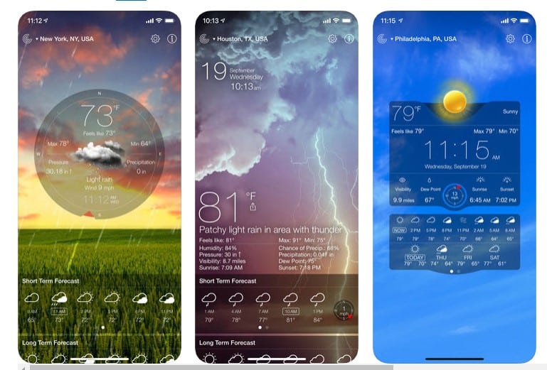 10 Best Weather Apps For iPhone You Need To Try Today - 1