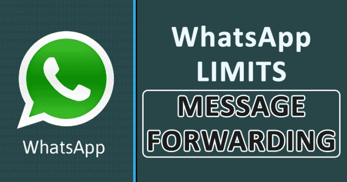 WhatsApp Limits Message Forwarding To Fight The Spread Of Fake News