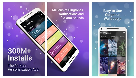 android telefonlar için ücretsiz duvar kağıdı uygulamaları