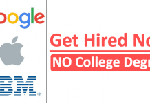 Google, Apple And These 13 Companies Ditch College Degree Requirements