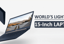 Meet The World's Lightest 15-Inch Laptop