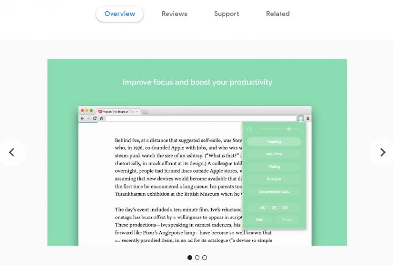 focus booster chrome extension