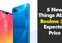 5 New Things About Realme 2 & Expected Price
