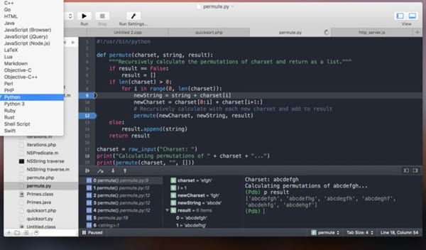 html code editor mac