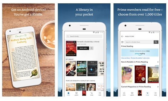 download amazon kindle app for android
