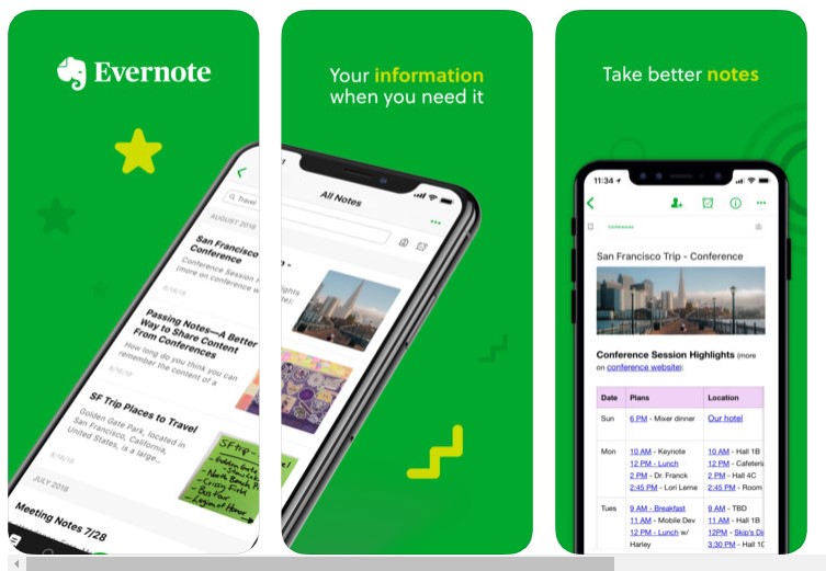 evernote free for students