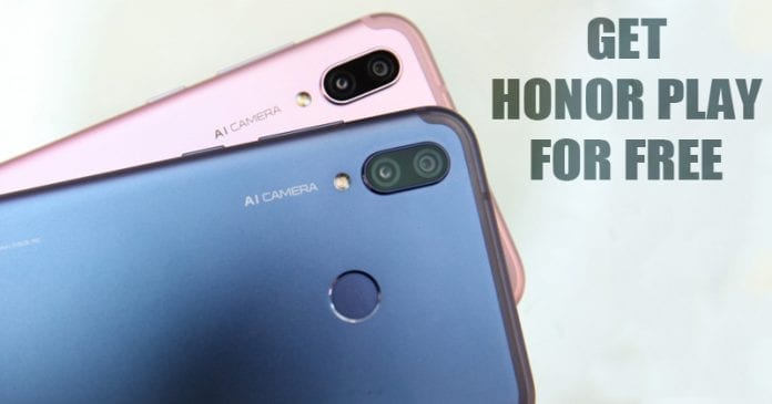 Here's How You Can Win The All-New Honor Play For Free