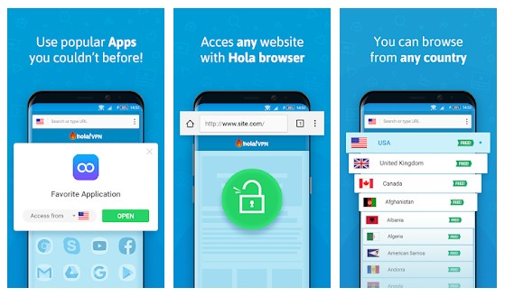 Hola Free VPN Proxy