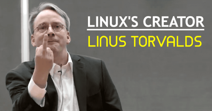 Linux's Creator Linus Torvalds Apologizes For Being A Jerk