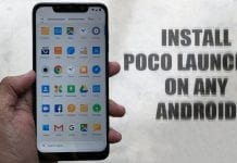 How To Install Pocophone Launcher On Any Android Smartphone