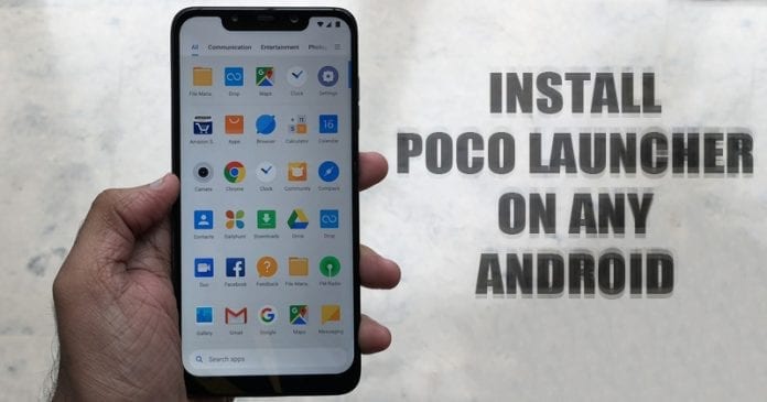 Πώς να εγκαταστήσετε το Pocophone Launcher σε οποιοδήποτε smartphone Android