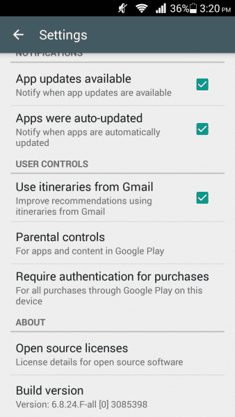 Uninstall & Reinstall Google Play Store Updates