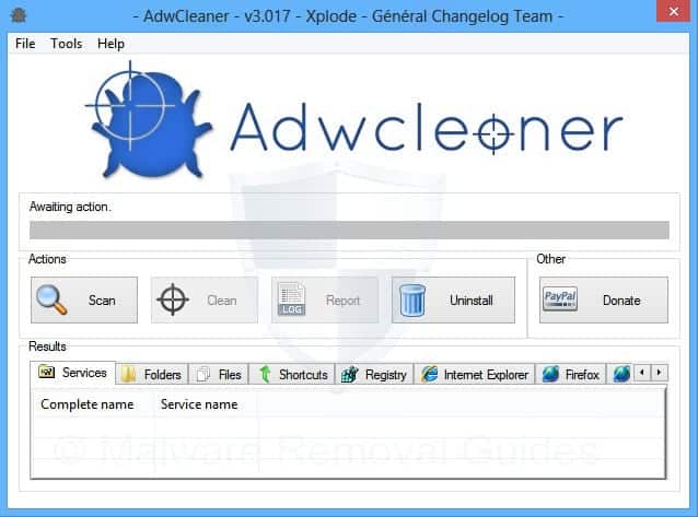 Using ADWCleaner