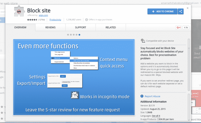  Utilizarea Extensiei Chrome Block Site