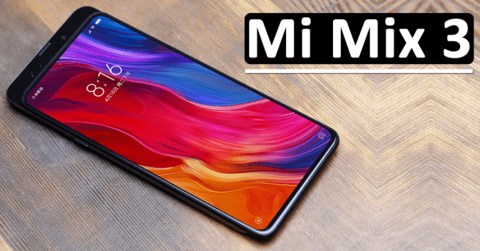 Xiaomi Mi Mix 3 Goes Fully Bezel-Less With A Find X-Style Camera Slider