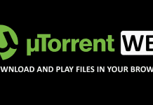 uTorrent Web - Download And Play Files In Your Browser