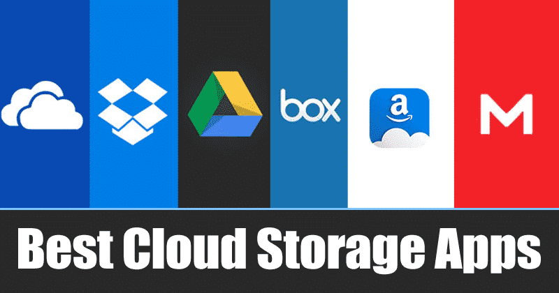 Cloud storage apps