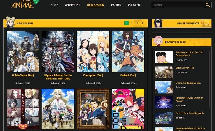 Situs Anime Terbaik untuk Menonton Anime Online English Subbed Gratis