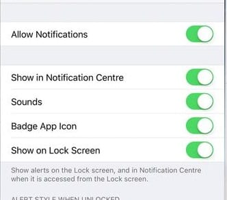 Tiltsa le az értesítéseket az iPhone lezárási képernyőjén